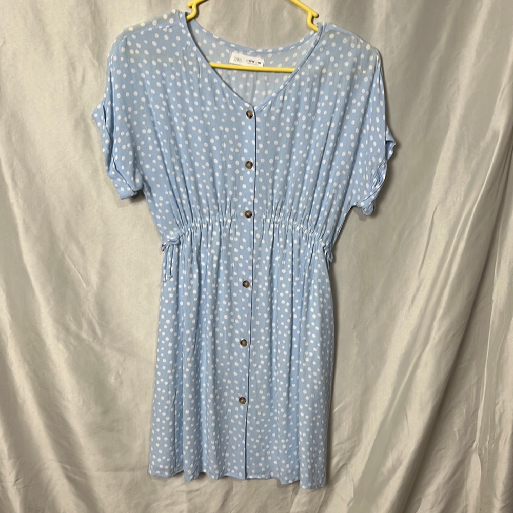 Zara Girls short sleeve dress 13-14
